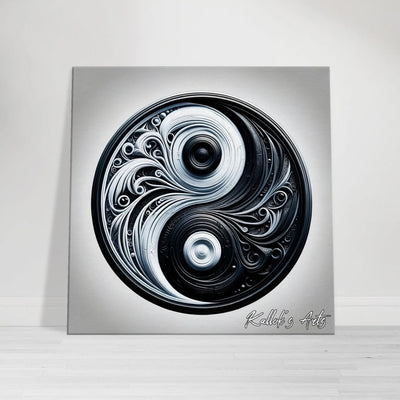 Canvas Balanced Ying&Yang