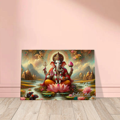 Canvas Ganesh / Lotus